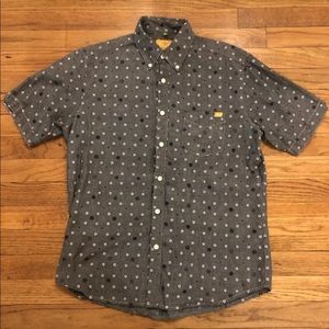 Lost Men’s S/S Button Shirt Small S Surf Skate